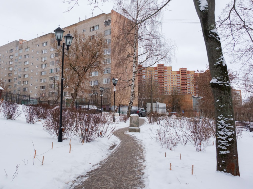 В Шаликове установили новое освещение на Лесной улице