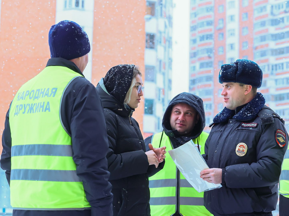 Народная дружина Котельников признана лучшей в области