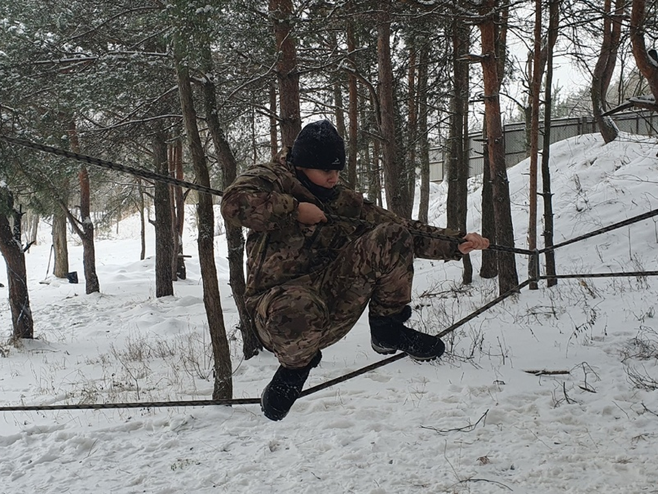 Военно-патриотический турнир прошел на Волкуше
