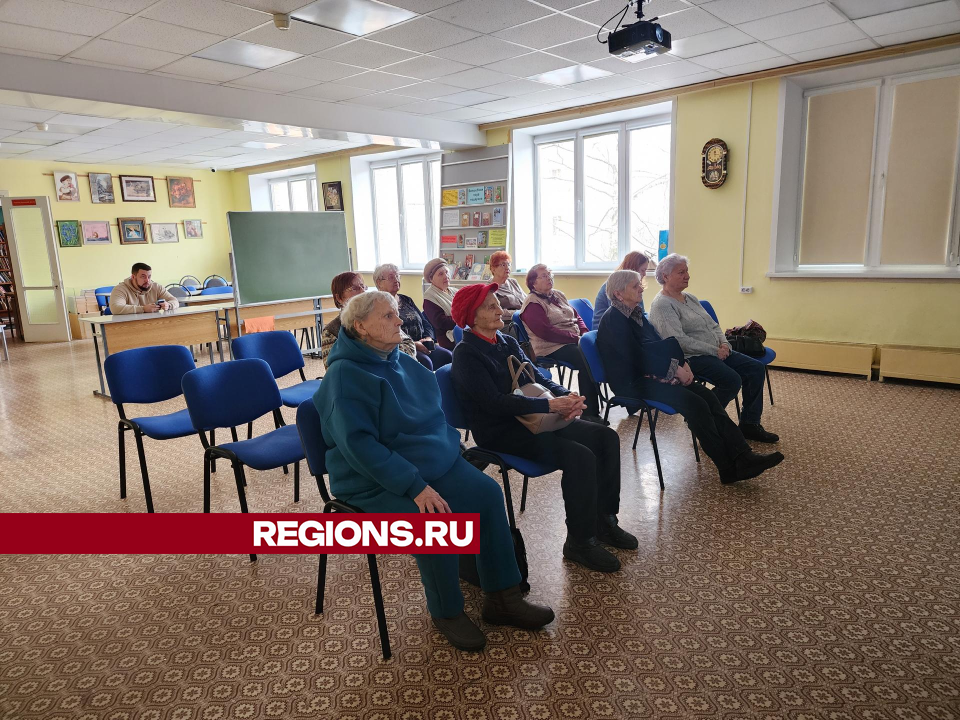 Ветеранам Дубны рассказали, как не попасть под колеса из-за дорожной ловушки