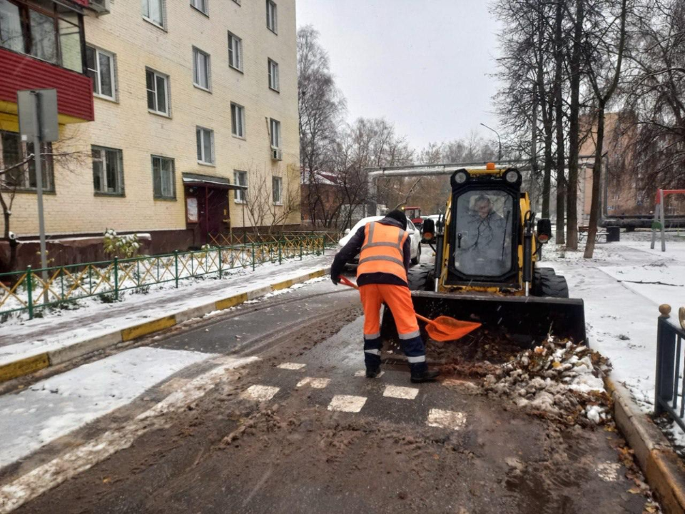 Коммунальные службы были заранее готовы к снегопаду