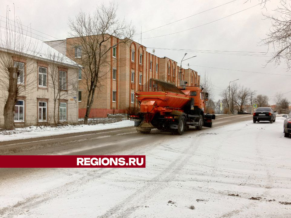 Субботний снегопад в Егорьевске продлится до ночи