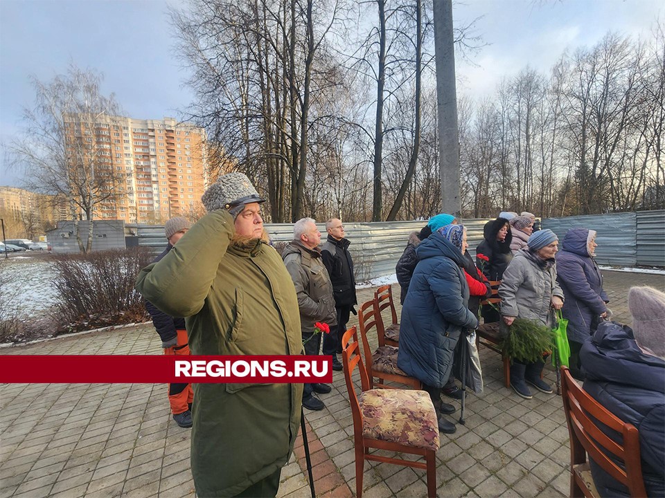 В нескольких районах Долгопрудного почтили память защитников Москвы