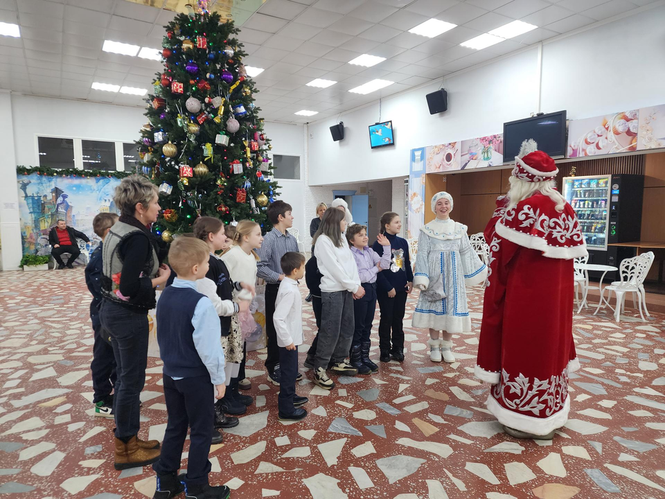 Воспитанники подольского интерната стали участниками новогодней сказки