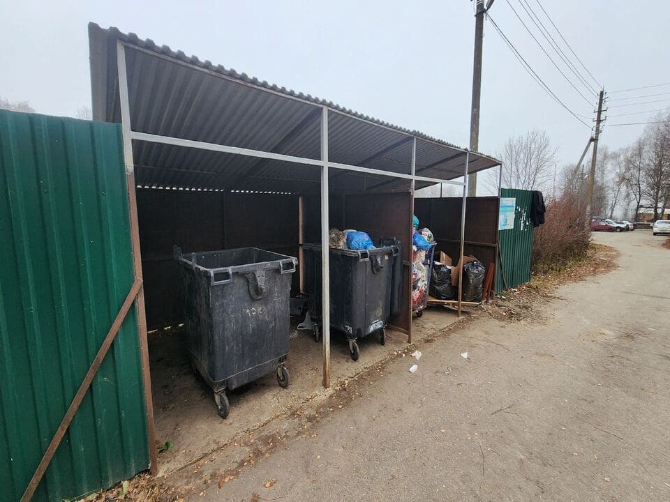 Новые контейнерные площадки появятся в Воскресенске в будущем году