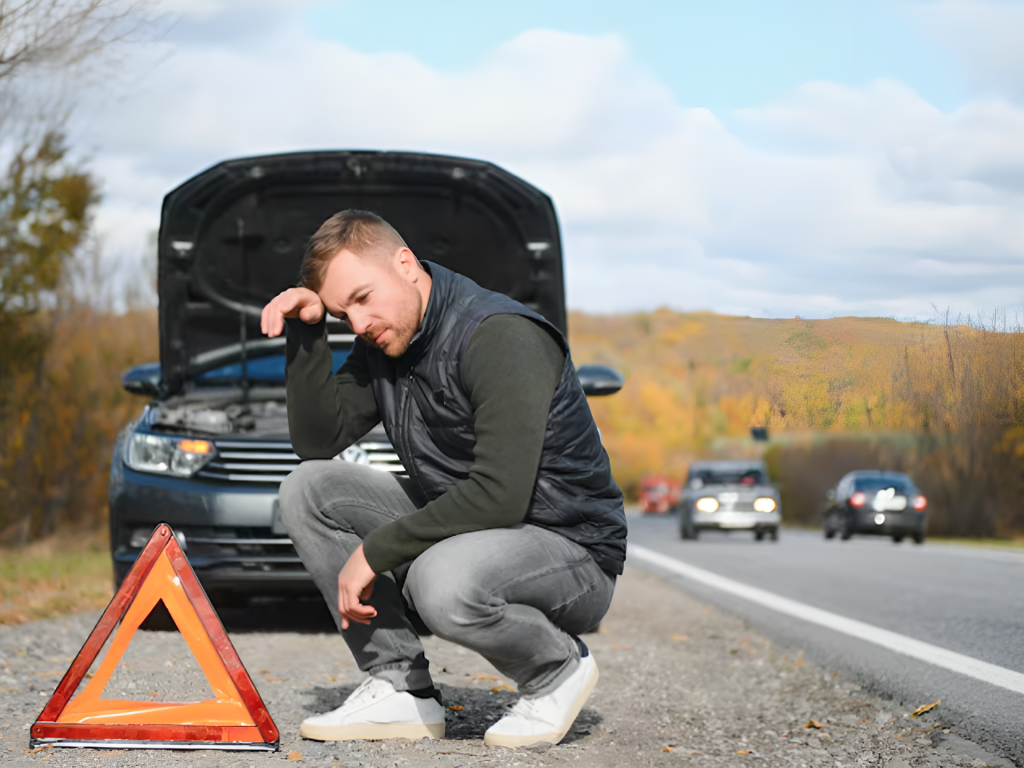 Координаты ямы, в которую угодил водитель из Протвина, выясняют дорожные службы