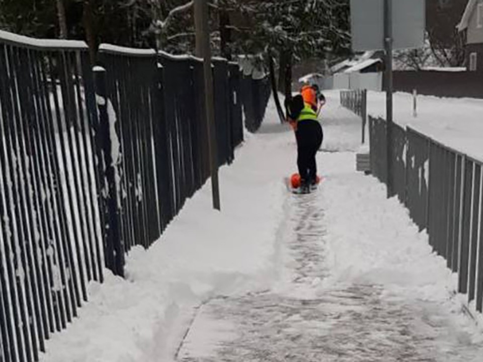 Свыше 1,5 тыс. км дорог расчистили в Истре от снега