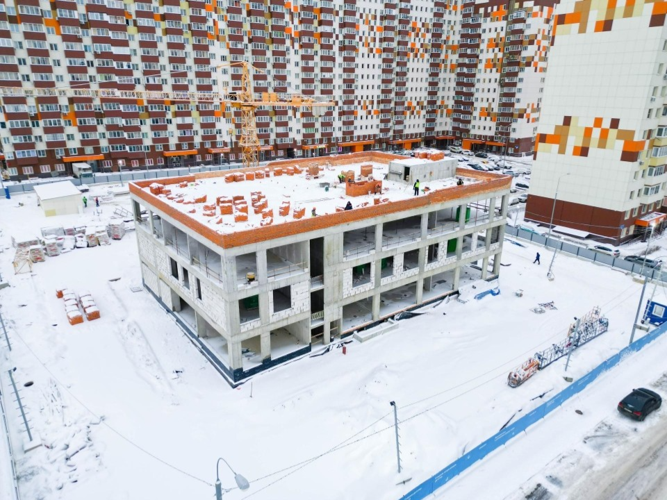 Детский сад в ЖК «Зеленые аллеи» достроят в наступившем году
