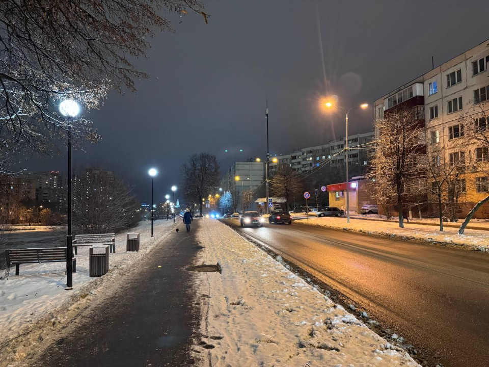 Уличные фонари заменят в трех чеховских деревнях