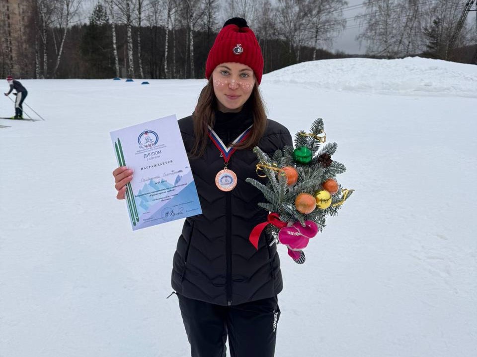 Подмосковная спортсменка стала призером «Красногорской лыжни»