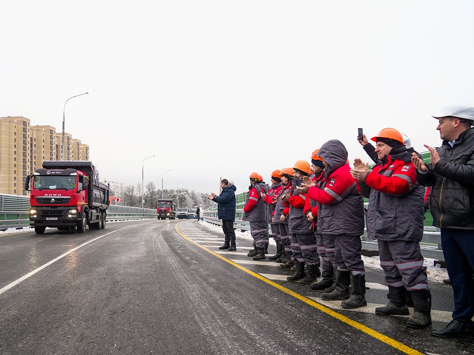 В Раменском дан старт движению по новому путепроводу вблизи станции Быково