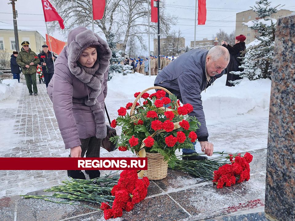 Память защитников от фашистов почтили в Солнечногорске