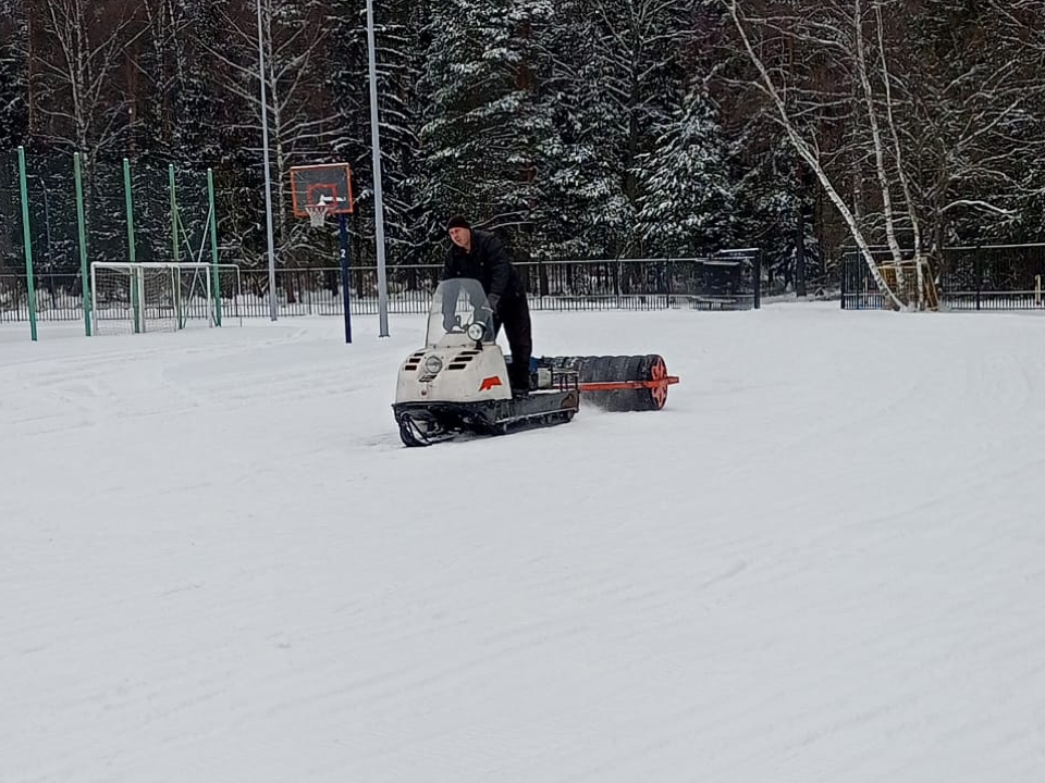 В Черноголовке проложили лыжную трассу