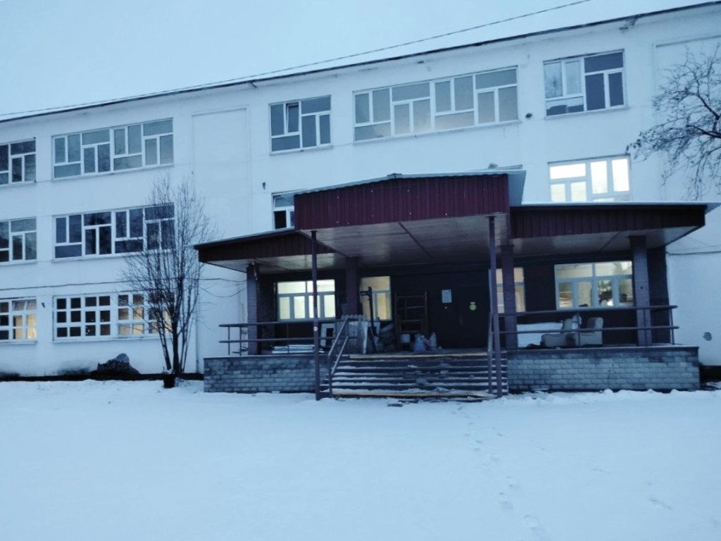 Капремонт школы им. Сабанеева продолжается в подмосковном Подольске