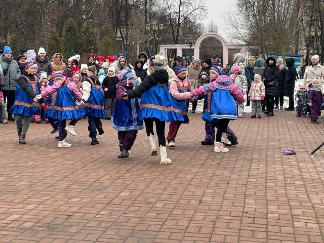 Проект «Зима в Подмосковье» стартовал в парках Климовска