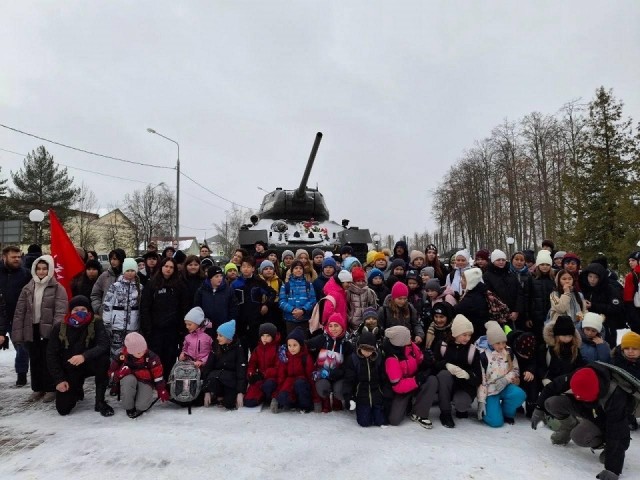 Второй этап патриотической акции «Дорогой Героев», посвященной 80-летию Великой Победы прошел в городском округе Истра