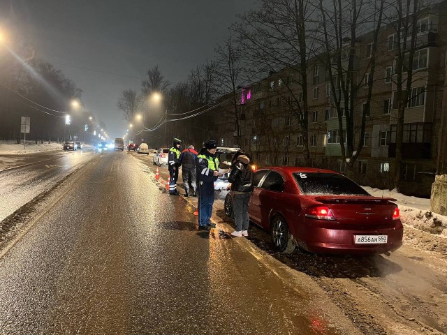 В Лосино-Петровском во время новогодних каникул водителей проверят на трезвость