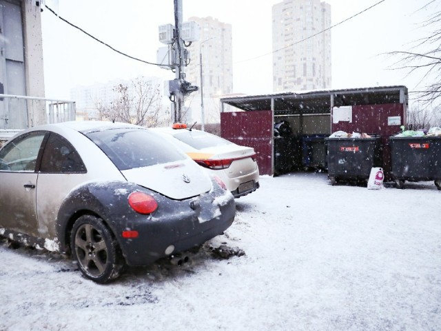 Мусор с контейнерной площадки на улице Рождественская убрали после обращений жителей