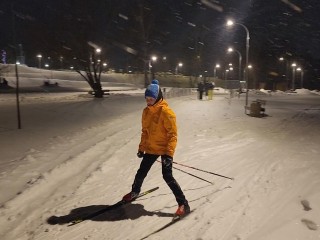 Лыжный сезон начали в парке «Бронницкий Луг»