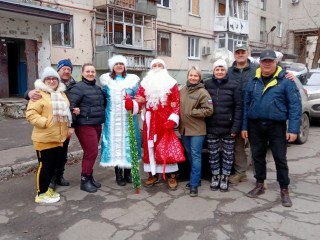 Реутовский Дед Мороз вернулся из Донбасса с благодарностями от бойцов и жителей