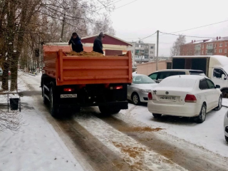 Жительница Павловского Посада поблагодарила коммунальные службы за качественную уборку улиц