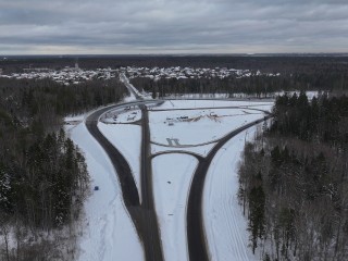 Круговое движение начнет действовать с 29 декабря на съезде с хорды на Осташковское шоссе