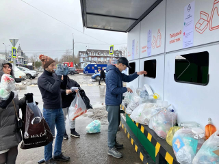 За неделю работы пункт по приему вторсырья в Юдине посетили около 250 человек