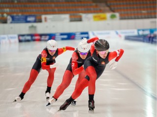 Конькобежцы из Подмосковья выиграли командные спринты на чемпионате России