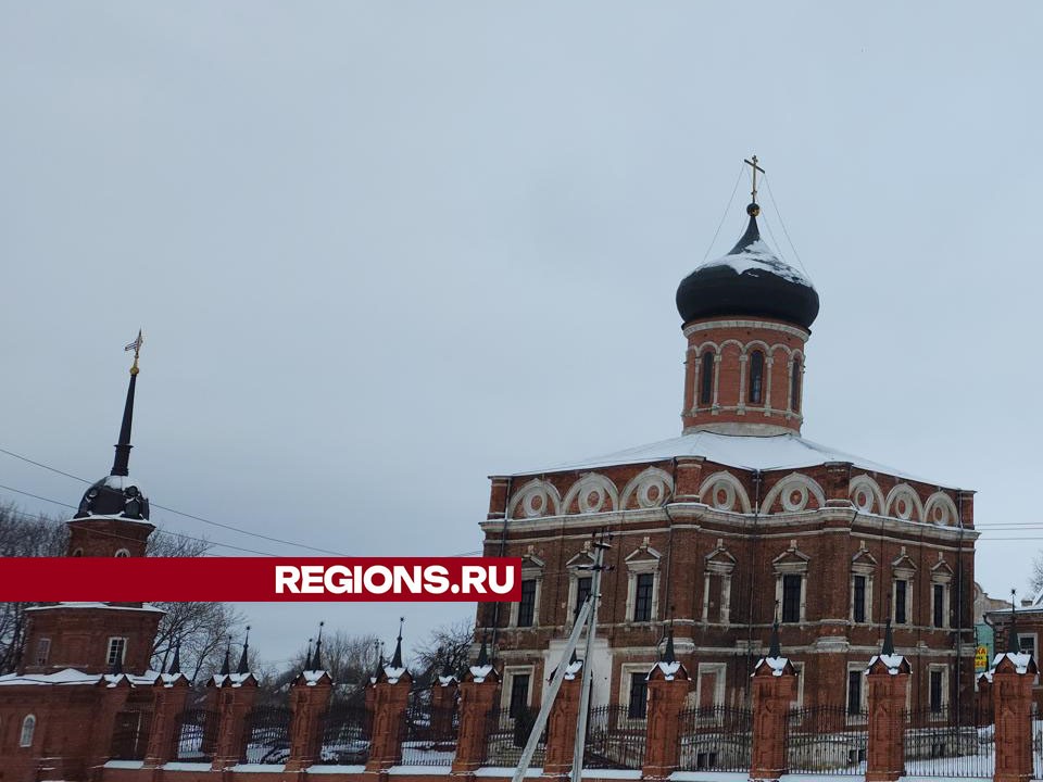 Собор в неорусском стиле открыт для прихожан в Волоколамске