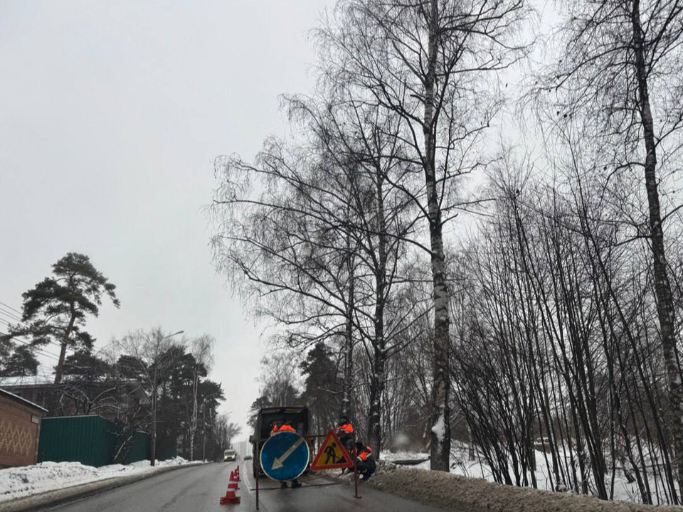 В Ленинском округе по просьбе жителей отремонтировали дорогу