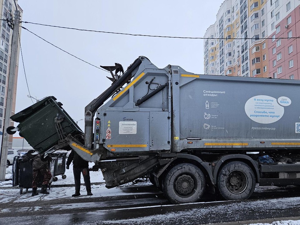 Регоператоры Подмосковья вывезли более 1 млн куб. м отходов в праздники