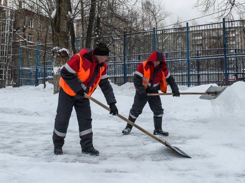 Глава Сергиева Посада проверила уборку в сквере на улице Глинки