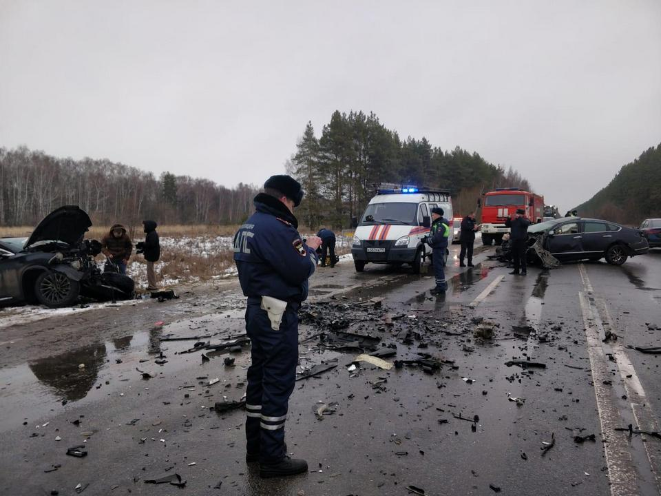 В дорожном происшествии под Луховицами пострадали четверо