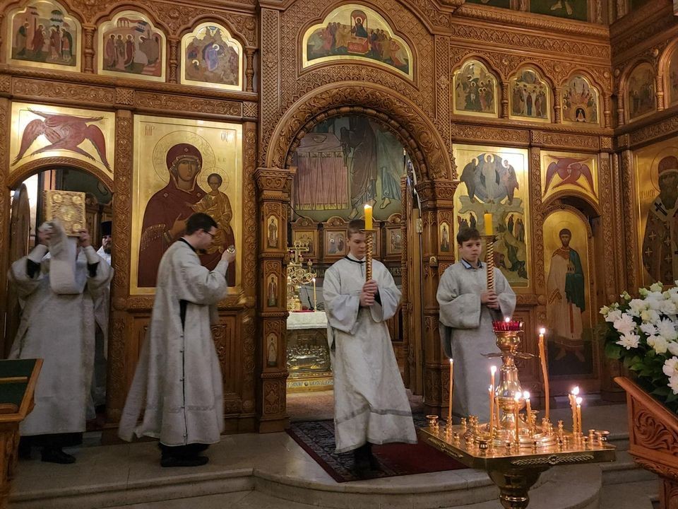 В Преображенском соборе в Люберцах на Крещенский сочельник прошло Великое освещение воды