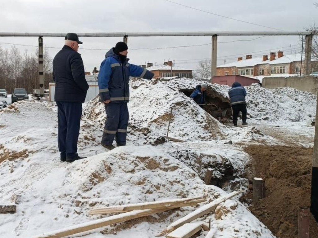 В поселке Радовицкий строят новую котельную