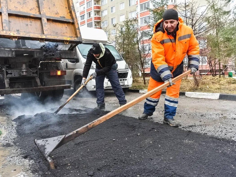 Дороги Балашихи полностью избавят от ям и рытвин до конца января