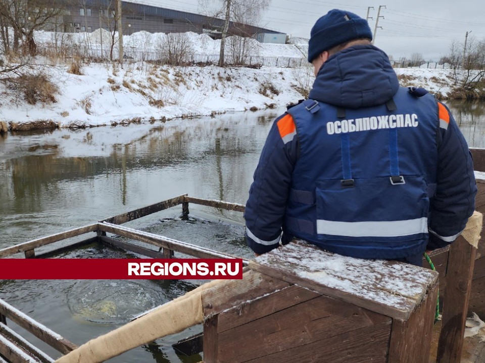 Купель вблизи Ново-Иерусалимского монастыря проверили на безопасность