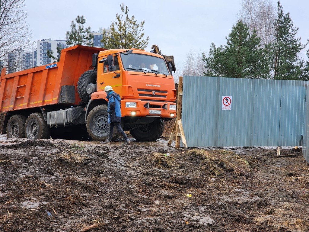 В Раменском роют котлован под строительство нового детского сада