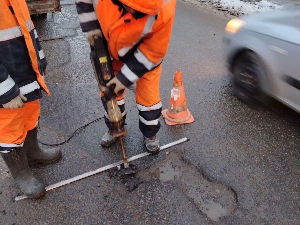 В Долгопрудном готовят дороги к ямочному ремонту