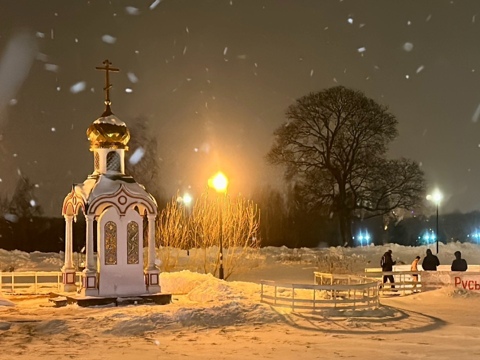 В Клину оборудовали две купели на Крещение