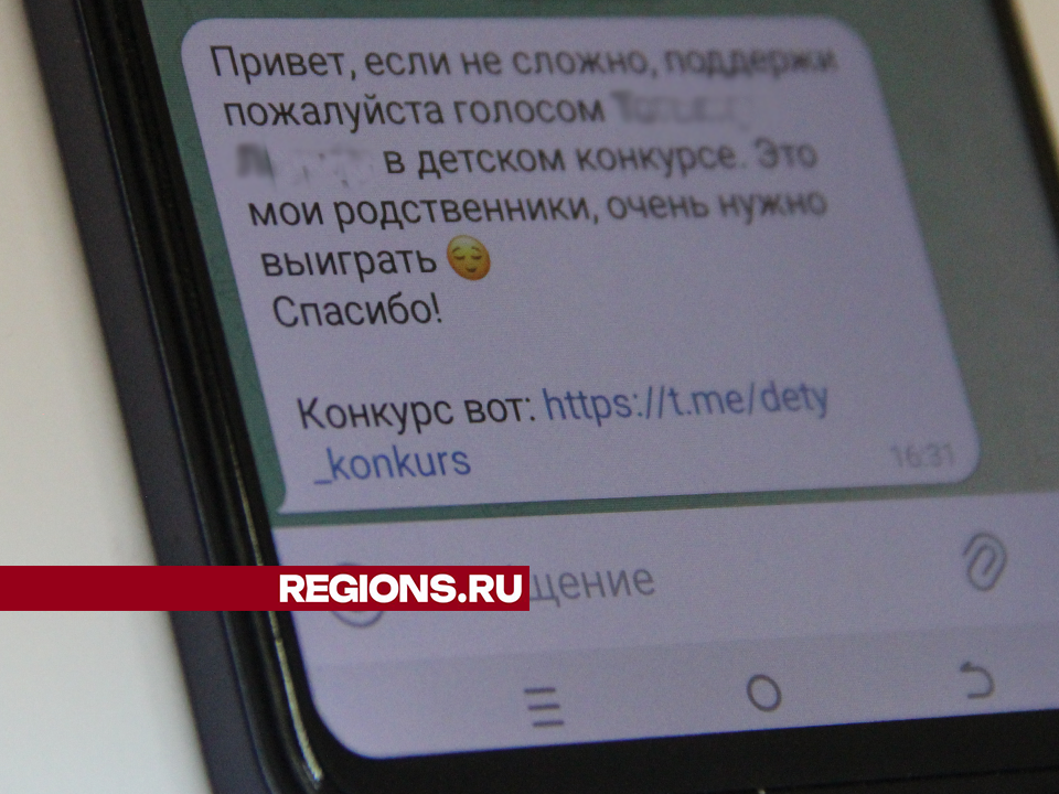 «Проголосуй за меня»: егорьевцев предупредили о новом способе мошенничества