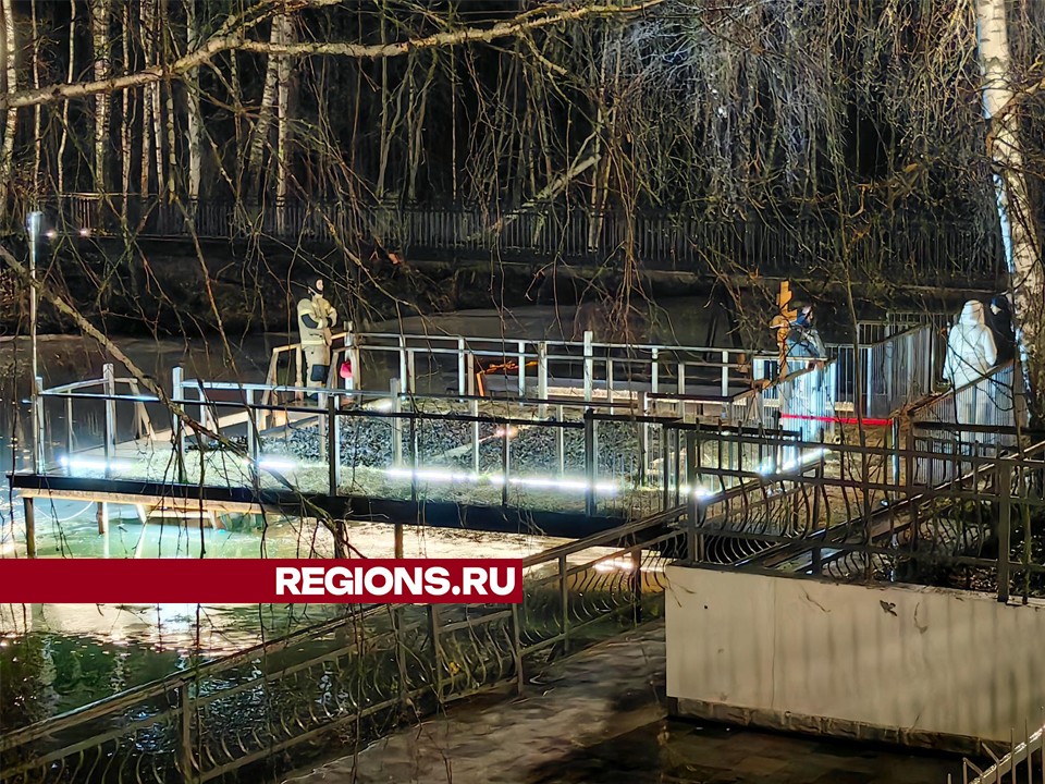 На крещенские купания в Звездном городке подготовили палатки и полевую кухню