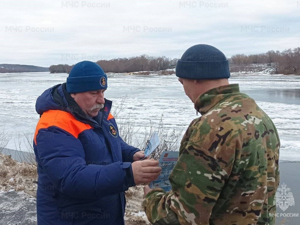 Жителям округа запретили выходить на лед Рузского водохранилища