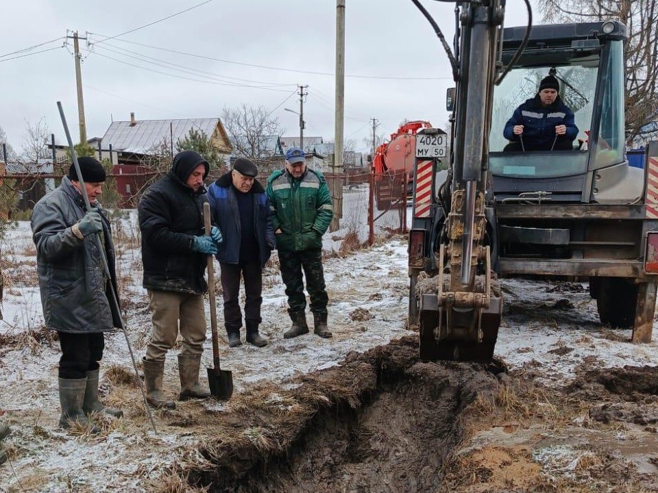 В поселке имени Цюрупы отремонтировали водопровод