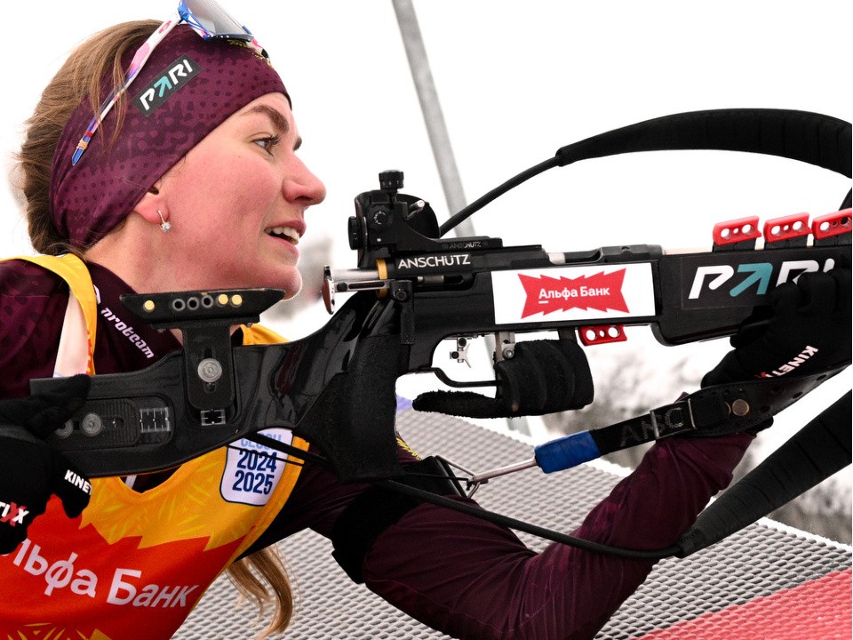 Подмосковная биатлонистка выиграла квалификацию Гонки чемпионов