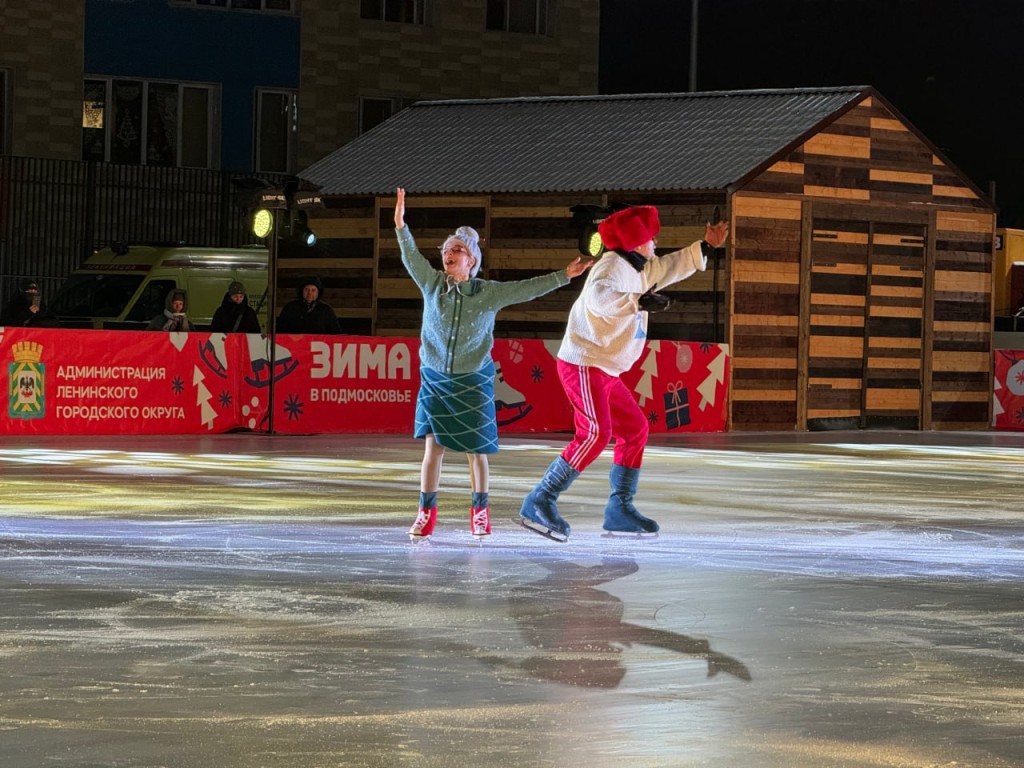 Ледовое шоу «Чемпионы» пройдет завтра в парке Малевича