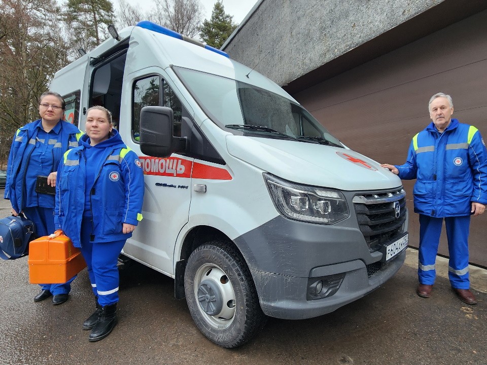 Новая машина скорой помощи вышла на линию в Протвине