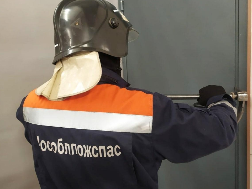 Спасатели освободили годовалого ребенка из запертой квартиры в Можайске