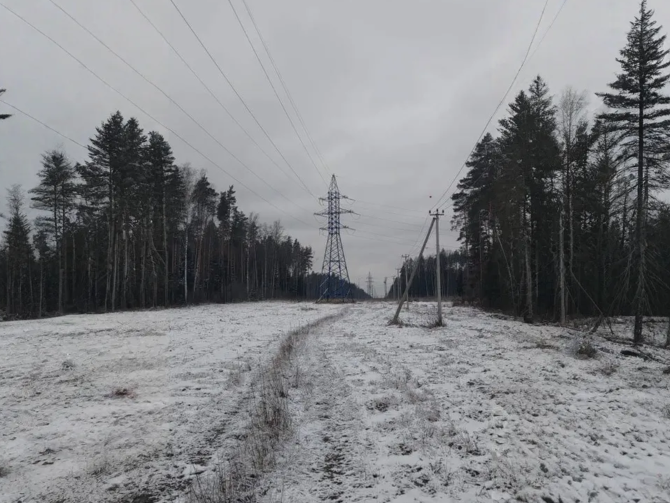 Обновленные ЛЭП установили на трассе М-12 в Орехово-Зуеве