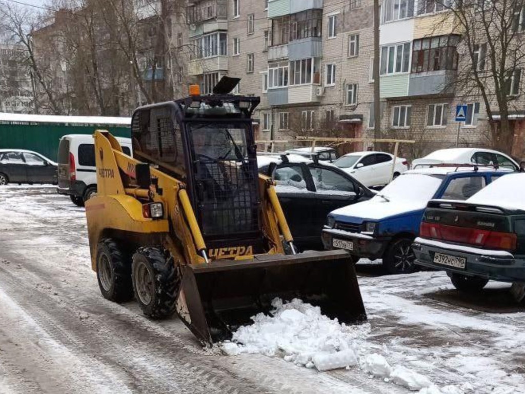 Дорогу от улицы Энергетиков до Спортивной очистили в Шатуре